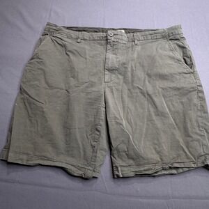 Goodthreads Mens Khaki‎ Chino Shorts Size 42 Flat Front Casual Everyday